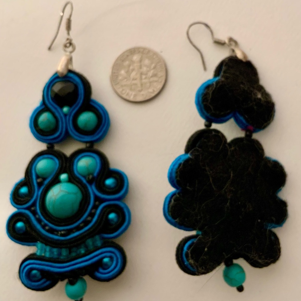 SOUTACHE…earrings - Picture 5 of 6